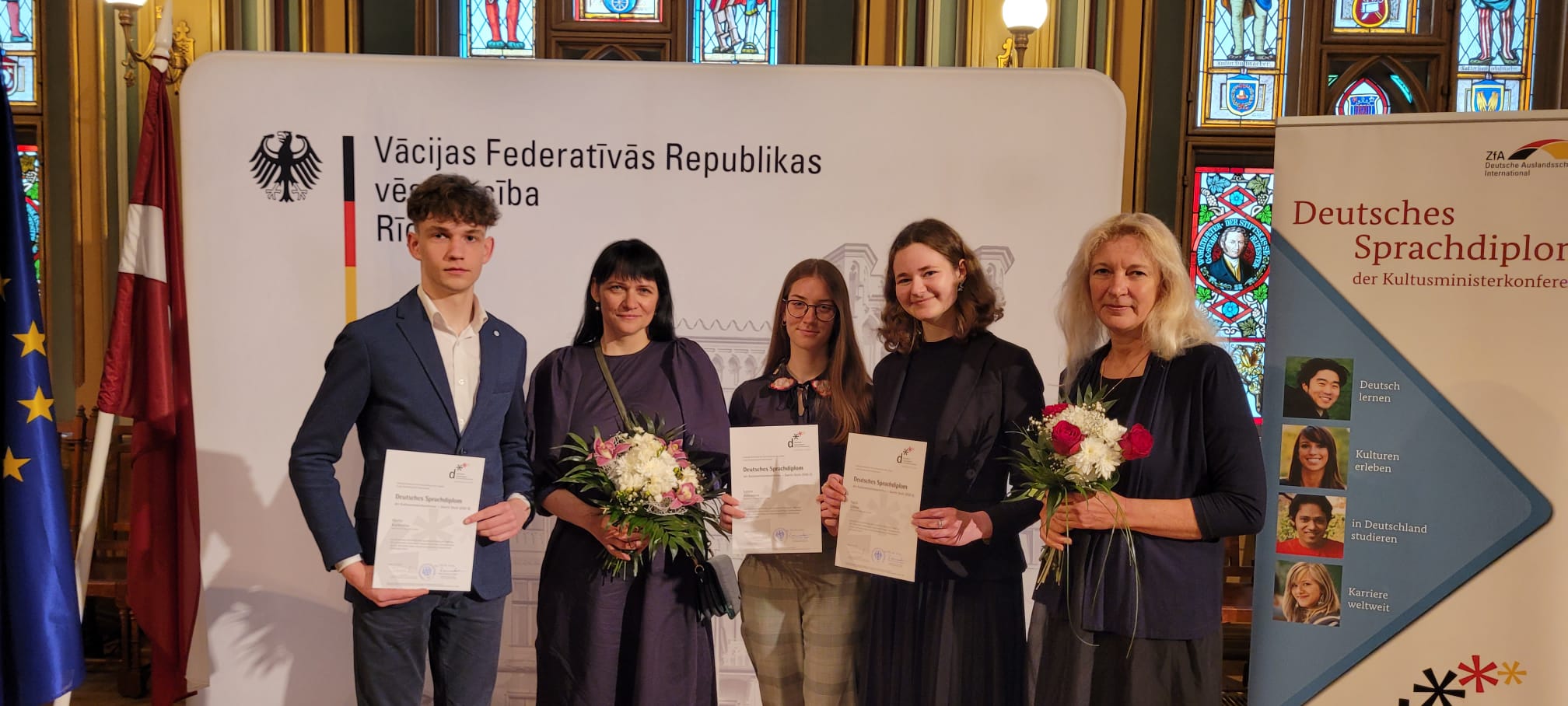 DSD II diplomu pasniegšana Rīgā 12. maijā